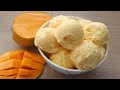 You will never buy ice cream again , try this homemade mango ice cream 🍦🥭😋