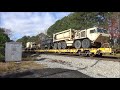 Military Train goes into EMERGENCY at 50MPH!