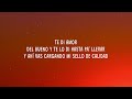 Te di amor del bueno y te lo di hasta pa llevar - Grupo Firme - Calidad (Letra) ft. Luis Mexia