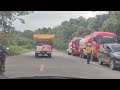 Mobilisasi HD 785. Truk Batu Bara Di Jalan Raya. Mobilization Haul Truck.