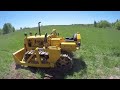 Caterpillar D2 #5U7066 Bulldozing Dirt - Repairing Road