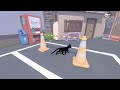 This Is Why We Need NINE Lives, Isn't It?! 🐈‍⬛🏬  Little Kitty, Big City!! • #1