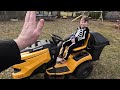 FIRST TIME DRIVING the Riding Mower!!! Lawn Mowers for Kids | Learning Yard Work with Kids