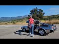 Marty McFly and the DeLorean DMC-12.