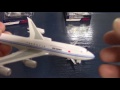 Schuco 1:600 Airplane Models B747-8I (Air China) and A380-800 (Singapore Airlines)