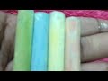 DIY colourfull chalk at home.#art #craft #chalk #colourfulchalk #diy.