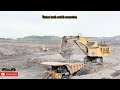 🔴KOMATSU PC4000 vs CAT®789C // Loading Overburden 😎@pakemtrj777