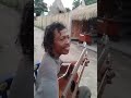 Street guitarist plays Wish You Were Here by Pink Floyd