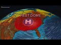 Historic heat wave and California wildfires