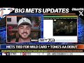 BIG Mets Updates: Mets TIED For Wild Card! Jonah Tong's STELLAR AA Debut (New York Mets News)