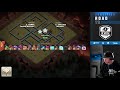 KLAUS used TH13 GOLEM AVALANCHE against X6TENCE | EWU Tournament | Clash of Clans eSports