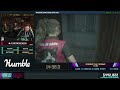 Resident Evil 2 Remake No Damage by CarcinogenSDA in 1:27:57 - Awesome Games Done Quick 2024