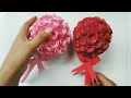 very easy and beautiful bouquet of rose flowers/paper rose flower.🌹🌹💐💐
