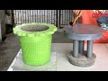 Unique And Creative - Creating Cement Plant Pot For Your Garden