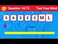Only A Genius Can Guess These Words | Guess the Scrambled Word | Scrambled Word Game | Fun Game