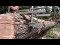 Learn How to Use a Chainsaw Mill (ft. Wranglerstar)