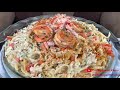 HOW TO MAKE CRAB AND SHRIMP PASTA!