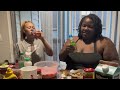 Eating Viral TikTok Foods Ft. Pootaa ( Dumplings + Kwacha Fruit Bowl + Spicy Bowls )- VLOGTOBER 1