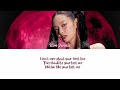 'You and me' by Kim Jennie(BLACKPINK) [colour coded lyrics]