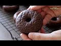 Super Moist  and Soft Baked Chocolate Donut Cake recipe. 1 egg, No Mixer needed quick and easy