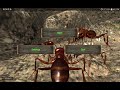 ant simulator 3d full gameplay as cataglyphis (desert ant)