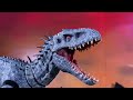 Jurassic World INDOMINOUS REX vs SPINOSAURUS epic battle Stop motion