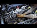 2010 Subaru Outback 2.5L Engine Removal