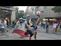 Football buskers in Munich