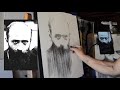 Charcoal Portrait Drawing with Robert Kelley - Part 1
