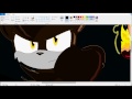 Cris the Wolf and Obsucra Lucerna the Chao speedpaint