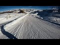 Snowboarding the Grande Motte Glacier - Early Season Tignes - 4k