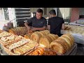Amazing FLATBREADS for BREAKFAST in Tashkent | Skilled Baker - Great HANDIWORK