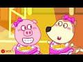 Oh No! Lucy Is Trapped Inside The Phone! | Stranger Danger | Safety Cartoon 🤩 Wolfoo Kids Cartoon