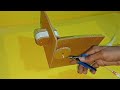 How to make coin bank from cardboard। Amazing cardboard project