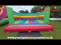 Large Rainbow Event Bouncy Castle Hire Birmingham, Coventry, Northampton, Leicester, Oxford, Derby