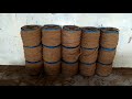 coir rope making process and machines in factory || coconut husk to coir rope