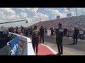 top fuel funny car Chris King route 66 raceway qualifying run