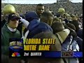 1993 #1 Florida State @ #2 Notre Dame No Huddle