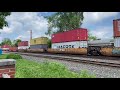 Railfanning Fairport, NY 5/26/2024 ft 2 meets, a race, M216 with a busted couple, and a FL9!! (Desc)
