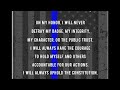 The Thin blue line. (Thin blue line tribute)