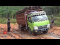 Aksi BAR BAR sopir truck sawit kalimantan