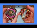 ضربة غير متوقعه!!المجالد المتفجر ضد السيف المحطم!بي باتل برست الجديد! beybattle burst turbo beyblade