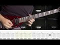 Metallica - Master of Puppets - Guitar Tab | Lesson | Cover | Tutorial | Stranger Things