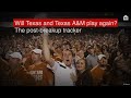Texas and Texas A&M beefed but only once they stopped playing each other
