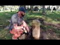 Lifting up James Battles a Civil War Veteran - Restoring Headstones - Preserving History