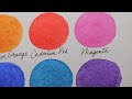 Swatching Lukas Studio Watercolor 24 Half-Pan Set | First Impression Review