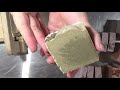 #3 Single Color Clay Soap Series Lemongrass Green Tea