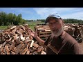 Where should you stack your wood to dry? - #406