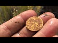 BUCKET LISTER!! LESS THAN 100 KNOWN!! $5 GOLD HALF EAGLE DUG!!