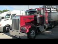 Red Kenworth W900 Spotted At Sarnia Truck Stop